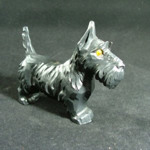 Bakelite Dog Figurine, Scottish Terrier