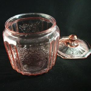 Depression Glass Cookie Jar Reproduction