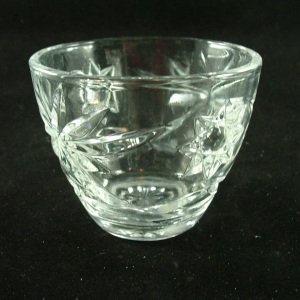 Cut  Lead Crystal Sugar Bowl