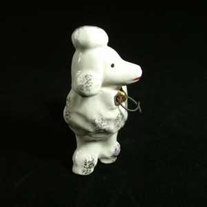 Occupied Japan Dog Figurine, Poodle