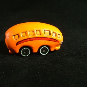 Hallmark Die Cast Auto, Banana Bus