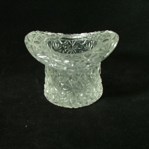 Cut Glass Top Hat