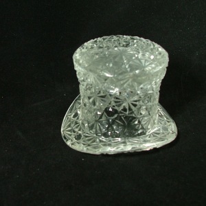 Cut Glass Top Hat